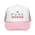 Pure Mission Foam Trucker Hat (Pink)