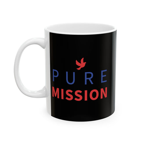 Pure Mission Coffee Mug (Black)
