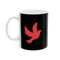 Pure Mission Dove Coffee Mug (Black)