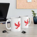 Pure Mission Dove Coffee Mug (White)