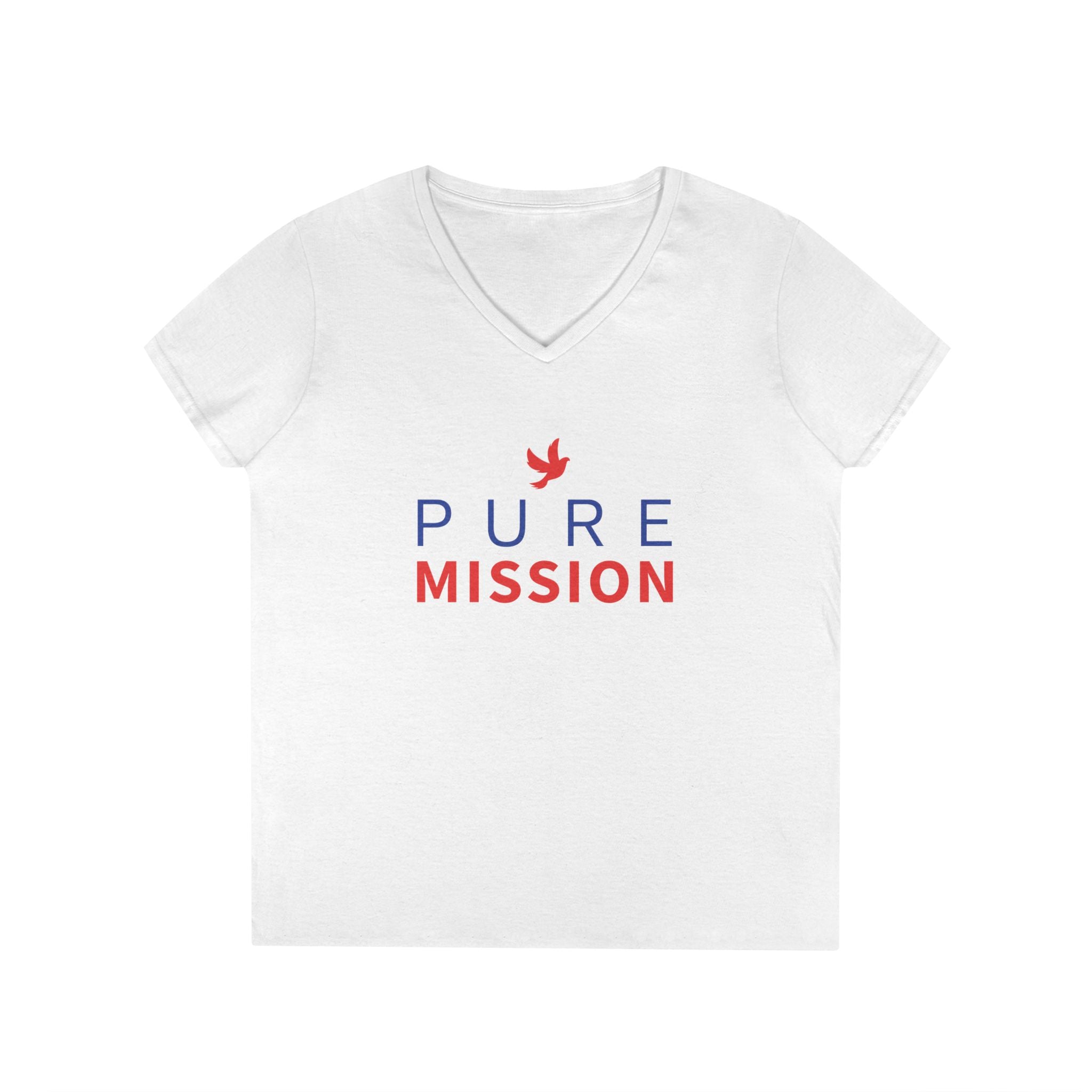 Pure Mission Ladies' V-Neck T-Shirt
