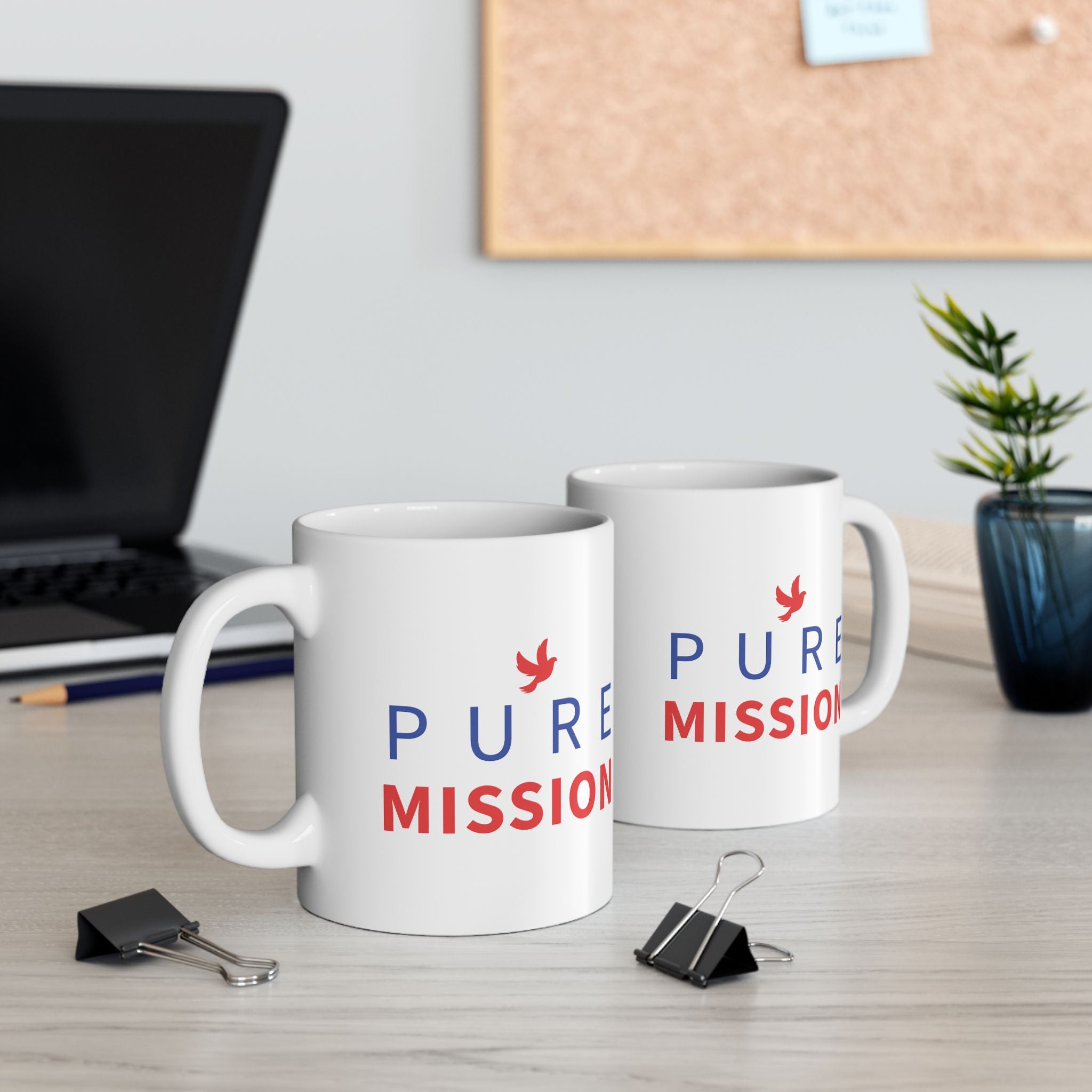 Pure Mission Coffee Mug (White)