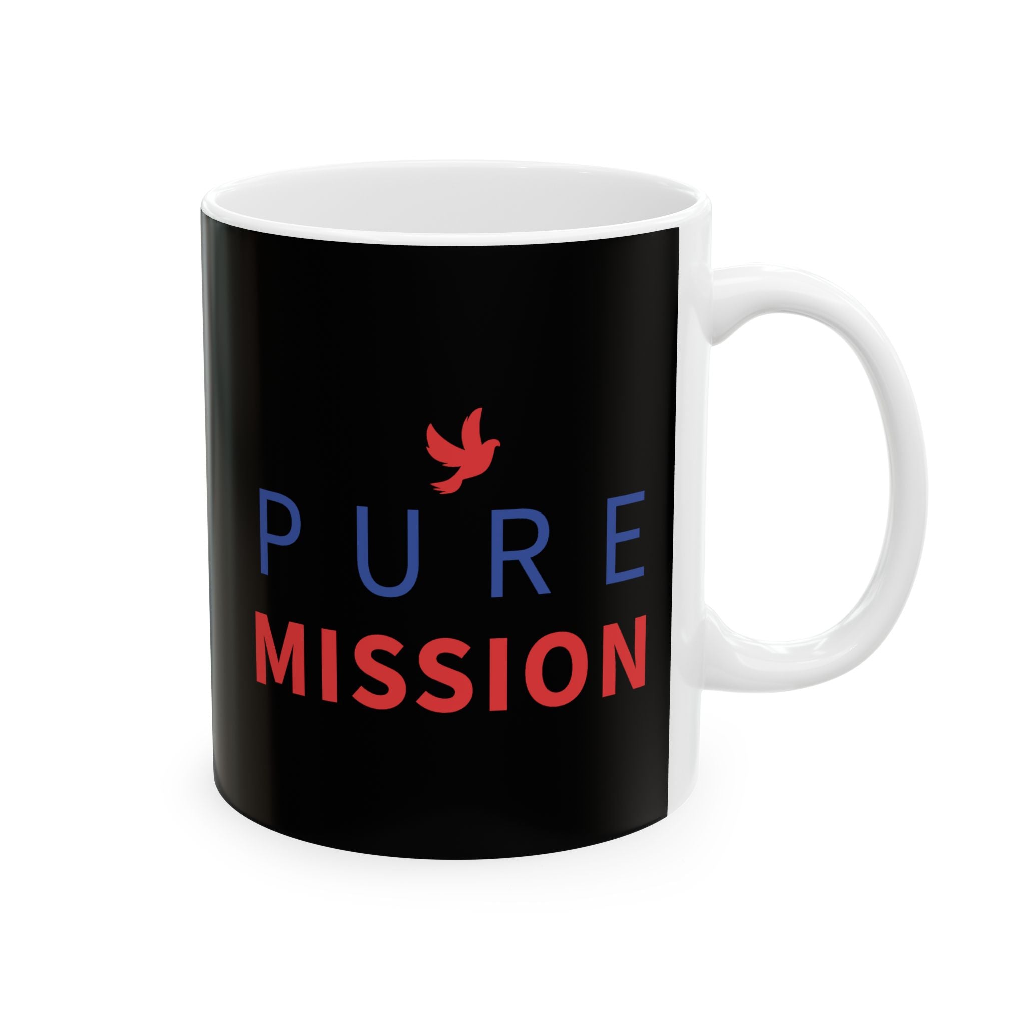 Pure Mission Coffee Mug (Black)
