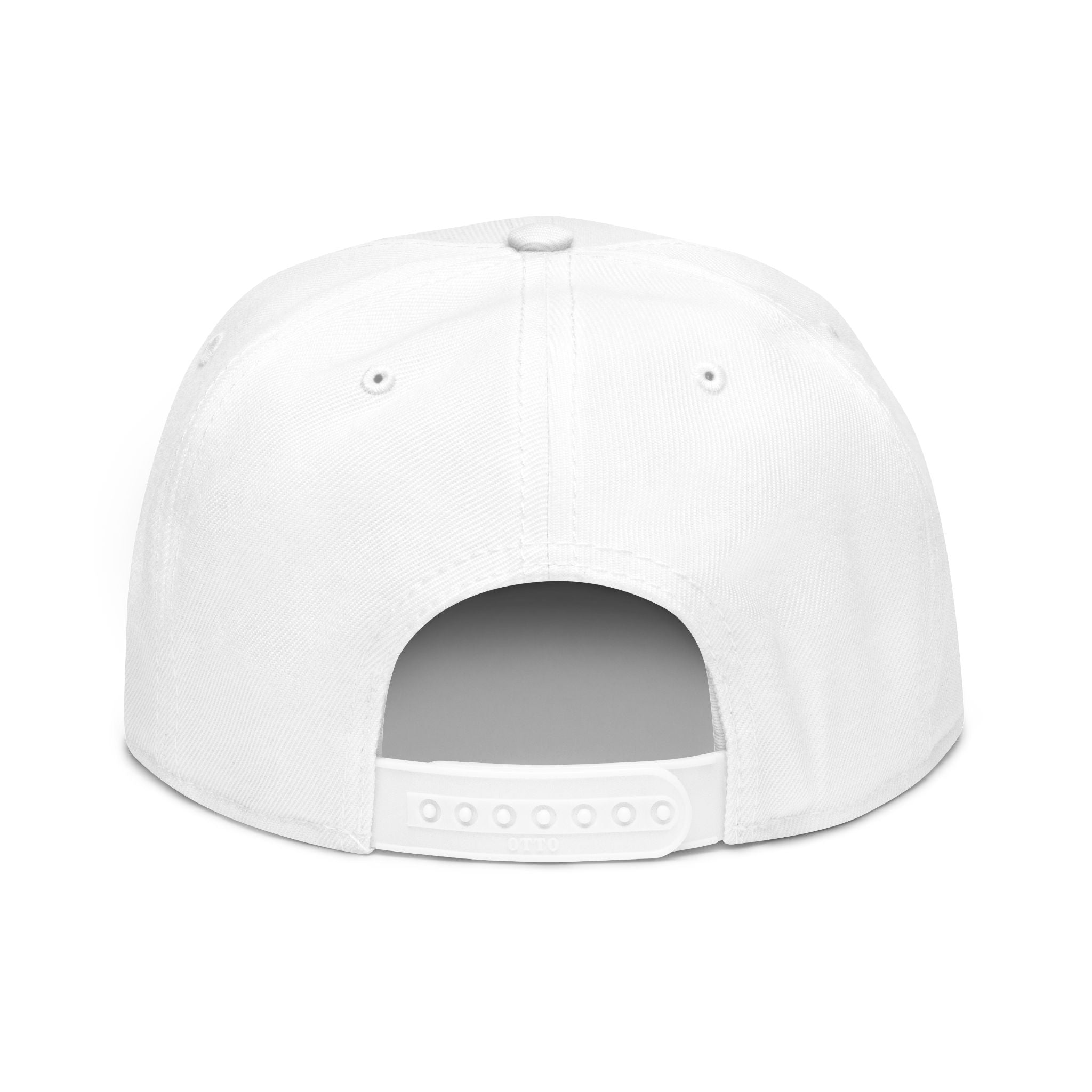 Pure Mission Dove Snapback Flat Bill Hat