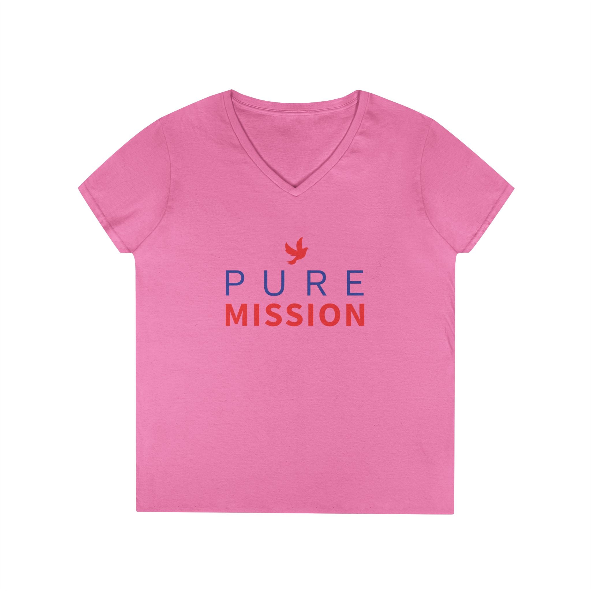 Pure Mission Ladies' V-Neck T-Shirt