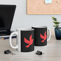 Pure Mission Dove Coffee Mug (Black)